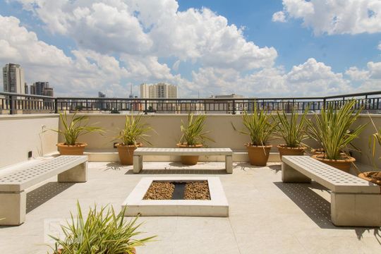 Área comum  - Solário de apartamento à venda com 2 quartos, 34m² em Cambuci, São Paulo