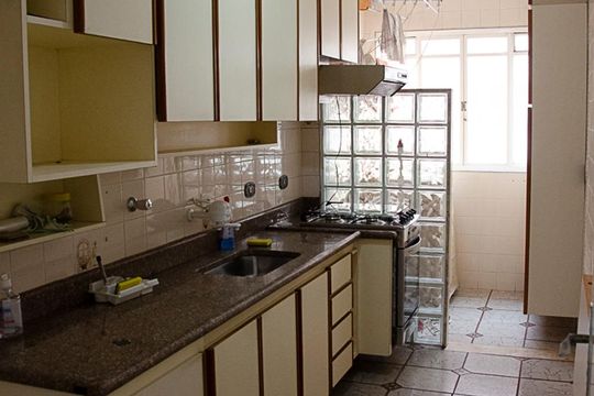 Cozinha de apartamento para alugar com 2 quartos, 70m² em Vila Constança, São Paulo
