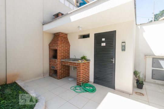 Área comum - Churrasqueira de apartamento para alugar com 1 quarto, 40m² em Vila Esperança, São Paulo