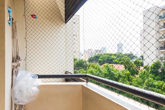 varanda de apartamento à venda com 2 quartos, 60m² em Vila Paulista, São Paulo