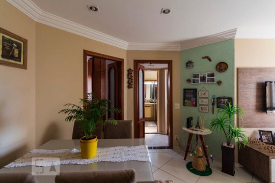 Sala de apartamento à venda com 2 quartos, 60m² em Vila Paulista, São Paulo