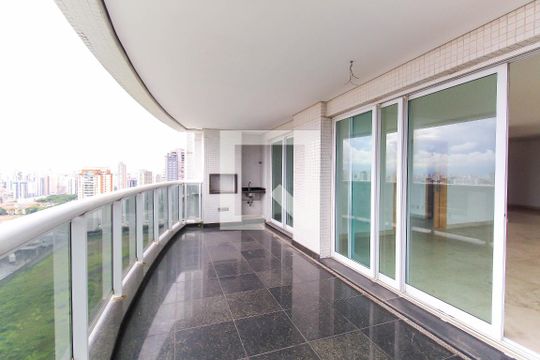 Sacada de apartamento à venda com 5 quartos, 335m² em Jardim Anália Franco, São Paulo