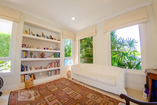 Sala de casa para alugar com 5 quartos, 350m² em Jurerê, Florianópolis
