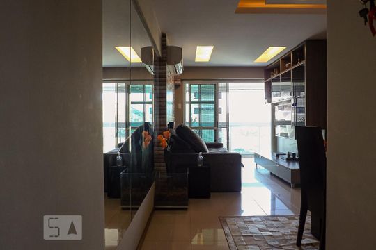 Sala de apartamento à venda com 4 quartos, 110m² em Recreio dos Bandeirantes, Rio de Janeiro