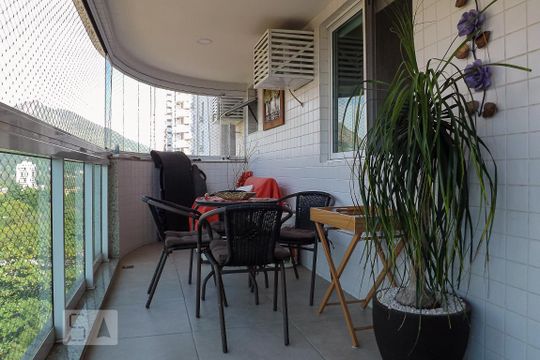 Varanda de apartamento à venda com 4 quartos, 110m² em Recreio dos Bandeirantes, Rio de Janeiro