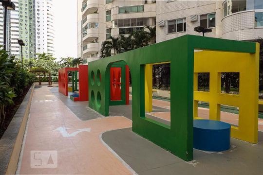 Área Comum - Playground de apartamento à venda com 4 quartos, 110m² em Recreio dos Bandeirantes, Rio de Janeiro