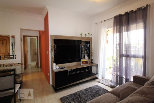 Sala de apartamento para alugar com 2 quartos, 89m² em Santa Maria, São Caetano do Sul