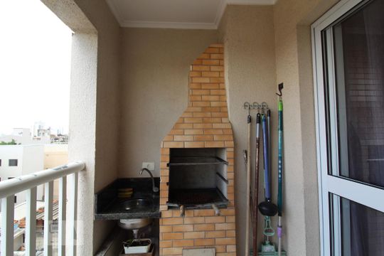 Varanda gourmet de apartamento para alugar com 2 quartos, 89m² em Santa Maria, São Caetano do Sul