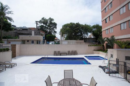 Área comum - Piscina de apartamento para alugar com 3 quartos, 67m² em Centro, Diadema