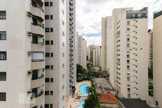 Vista de apartamento para alugar com 2 quartos, 50m² em Moema, São Paulo