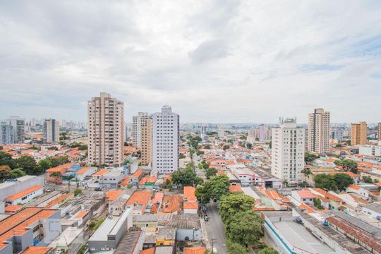 Vista do Quarto de apartamento para alugar com 1 quarto, 40m² em Ipiranga, São Paulo