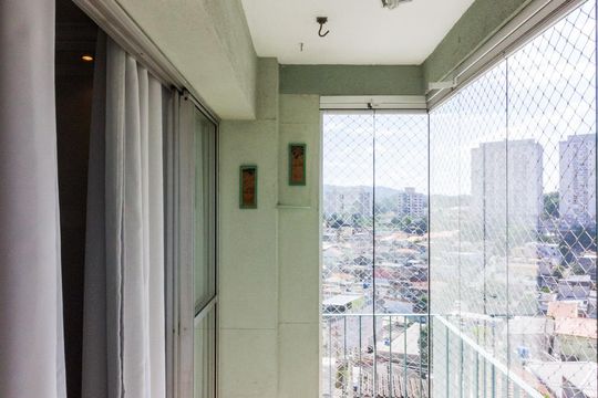 Varanda de apartamento à venda com 2 quartos, 72m² em Vila Amélia, São Paulo