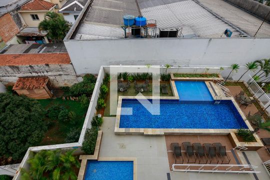 Sala - Vista de apartamento à venda com 2 quartos, 70m² em Campo Belo, São Paulo