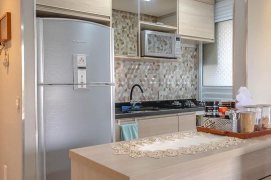 Cozinha de apartamento à venda com 2 quartos, 64m² em Jardim América da Penha, São Paulo
