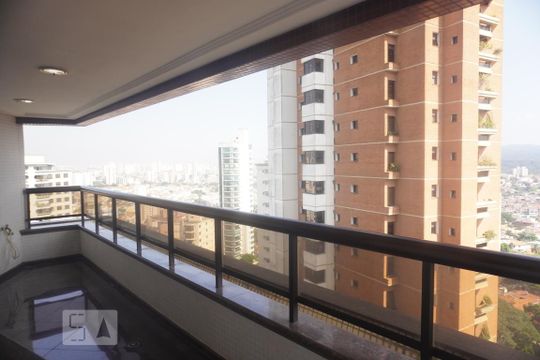 Varanda do Quarto de apartamento à venda com 4 quartos, 300m² em Santana// Agua Fria , São Paulo