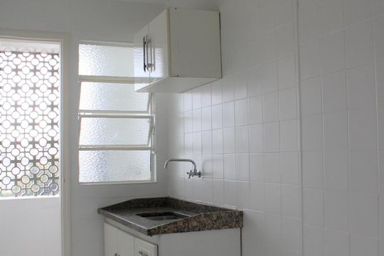 Cozinha de apartamento à venda com 1 quarto, 44m² em Campos Elíseos, São Paulo