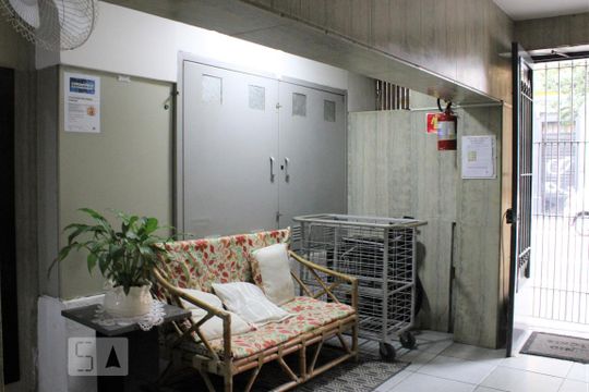 Hall social de apartamento à venda com 1 quarto, 44m² em Campos Elíseos, São Paulo