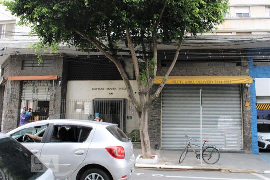 Fachada de apartamento à venda com 1 quarto, 44m² em Campos Elíseos, São Paulo