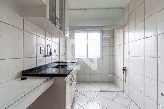 Cozinha de apartamento à venda com 1 quarto, 35m² em Vila do Encontro, São Paulo