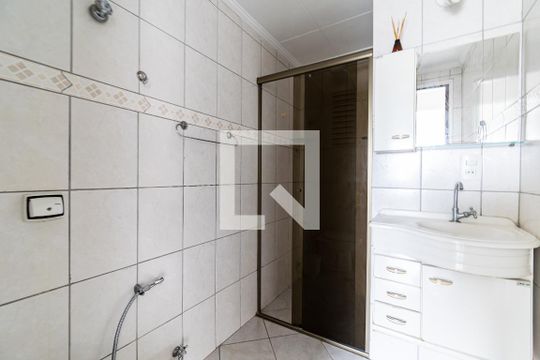 Banheiro de apartamento à venda com 1 quarto, 35m² em Vila do Encontro, São Paulo