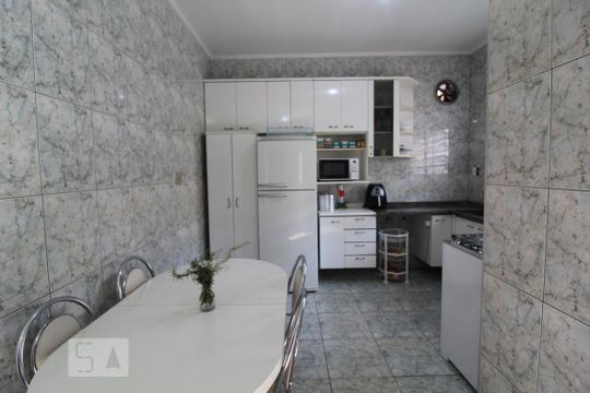 Cozinha armários de casa à venda com 2 quartos, 280m² em Olímpico, São Caetano do Sul