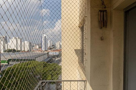 Varanda Sala de apartamento à venda com 3 quartos, 67m² em Vila Gomes Cardim, São Paulo