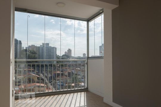 Varanda da Sala de apartamento para alugar com 2 quartos, 50m² em Vila Santa Catarina, São Paulo
