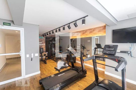 Área comum - Academia de apartamento para alugar com 1 quarto, 27m² em Tatuapé, São Paulo