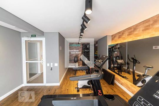 Área comum - Academia de apartamento para alugar com 1 quarto, 27m² em Tatuapé, São Paulo