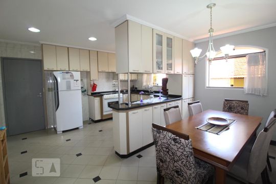 Cozinha de casa à venda com 4 quartos, 352m² em Osvaldo Cruz, São Caetano do Sul