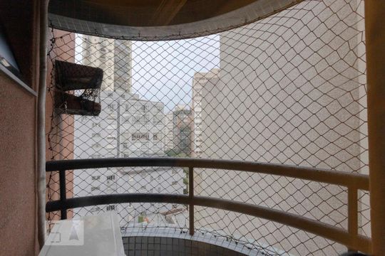 Varanda Sala de apartamento para alugar com 1 quarto, 51m² em Higienópolis, São Paulo