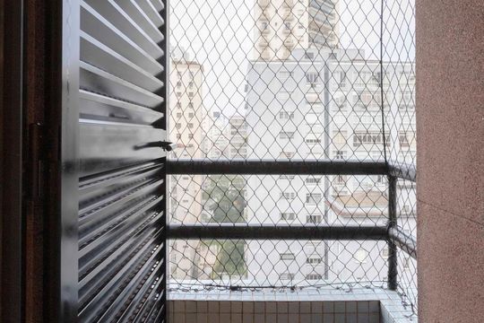 Varanda Suíte de apartamento para alugar com 1 quarto, 51m² em Higienópolis, São Paulo