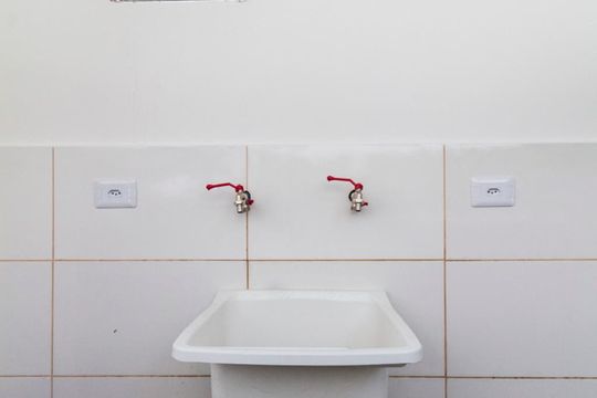 Área de Serviço de kitnet/studio para alugar com 1 quarto, 30m² em Americanópolis, São Paulo