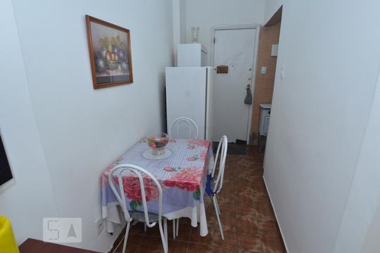 Sala de apartamento à venda com 1 quarto, 30m² em Copacabana, Rio de Janeiro