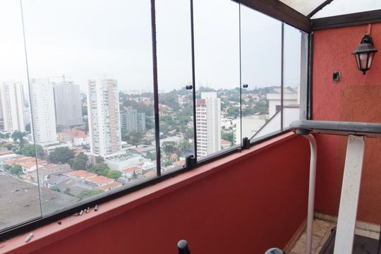 Sacada da Suíte de apartamento à venda com 3 quartos, 174m² em Vila Mascote, São Paulo