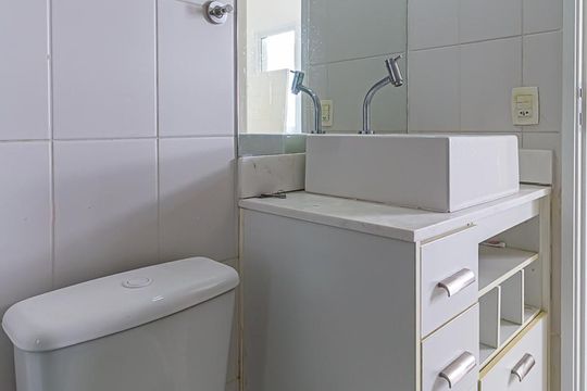 Banheiro da Suíte de apartamento para alugar com 2 quartos, 72m² em Freguesia (jacarepaguá), Rio de Janeiro