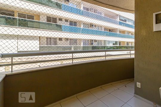 Varanda da Sala de apartamento para alugar com 2 quartos, 72m² em Freguesia (jacarepaguá), Rio de Janeiro