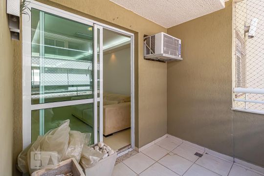 Varanda da Sala de apartamento para alugar com 2 quartos, 72m² em Freguesia (jacarepaguá), Rio de Janeiro