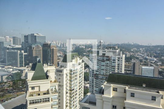 Vista de apartamento à venda com 1 quarto, 50m² em Vila Gertrudes, São Paulo
