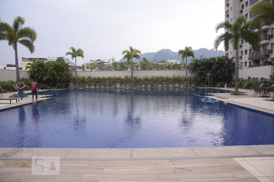 Área comum - Piscina de apartamento à venda com 2 quartos, 66m² em Jacarepaguá, Rio de Janeiro