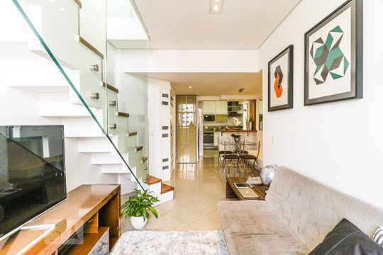 Sala de apartamento à venda com 2 quartos, 155m² em Cidade Monções, São Paulo