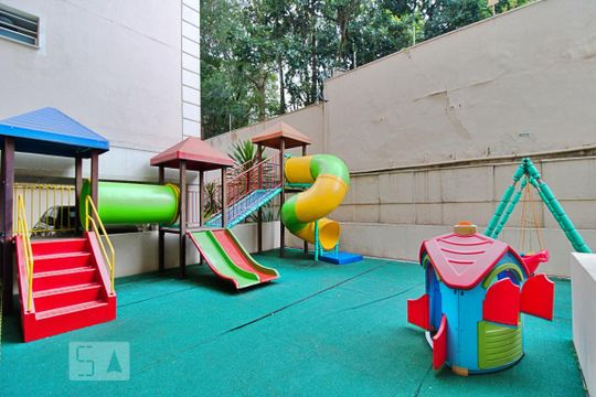 Área Comum - Playground de apartamento à venda com 2 quartos, 63m² em Paraíso do Morumbi, São Paulo