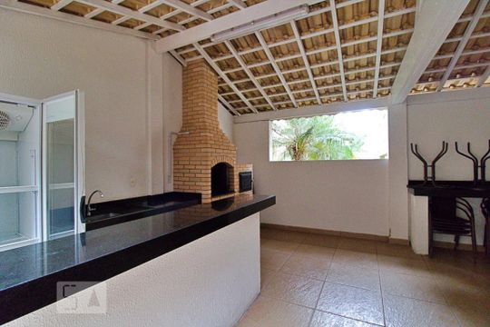 Área comum - Churrasqueira de apartamento à venda com 2 quartos, 63m² em Paraíso do Morumbi, São Paulo