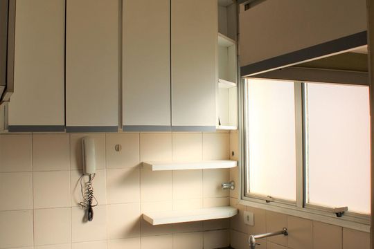 Cozinha de apartamento para alugar com 1 quarto, 32m² em Campos Elíseos, São Paulo