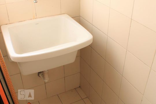 Área de serviço - tanque de apartamento para alugar com 1 quarto, 32m² em Campos Elíseos, São Paulo