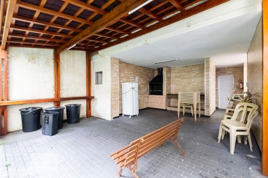 Área comum - Churrasqueira de apartamento à venda com 2 quartos, 48m² em Vila Firminiano Pinto, São Paulo