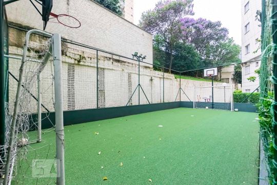 Área comum - Quadra de apartamento à venda com 2 quartos, 48m² em Vila Firminiano Pinto, São Paulo