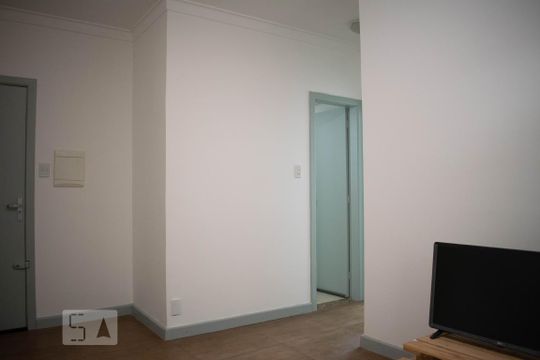 Sala de Estar de apartamento à venda com 3 quartos, 100m² em Menino Deus, Porto Alegre