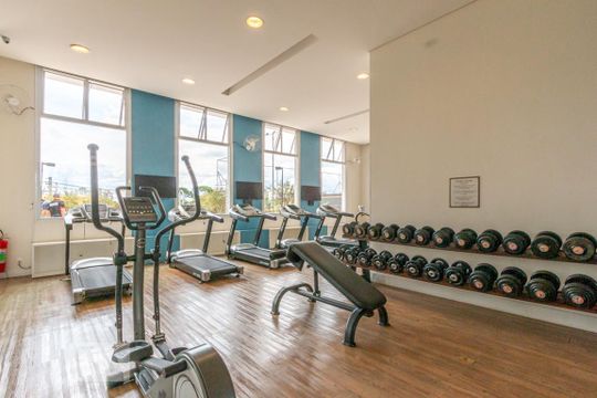 Área Comum - Academia de kitnet/studio à venda com 1 quarto, 41m² em Brooklin Paulista, São Paulo