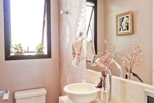 Lavabo de apartamento à venda com 3 quartos, 174m² em Jardim São Paulo(zona Norte), São Paulo